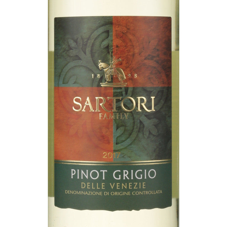 Sartori Family Pinot Grigio Delle Venezie - 750ML - Front Label