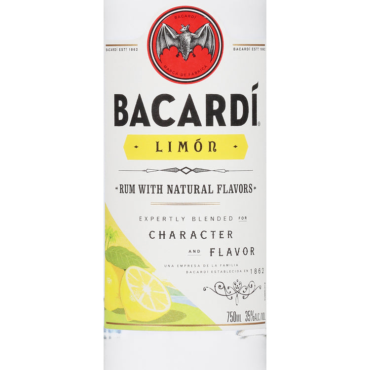 Bacardi Citrus Flavored Rum Limon 70 - 750ML