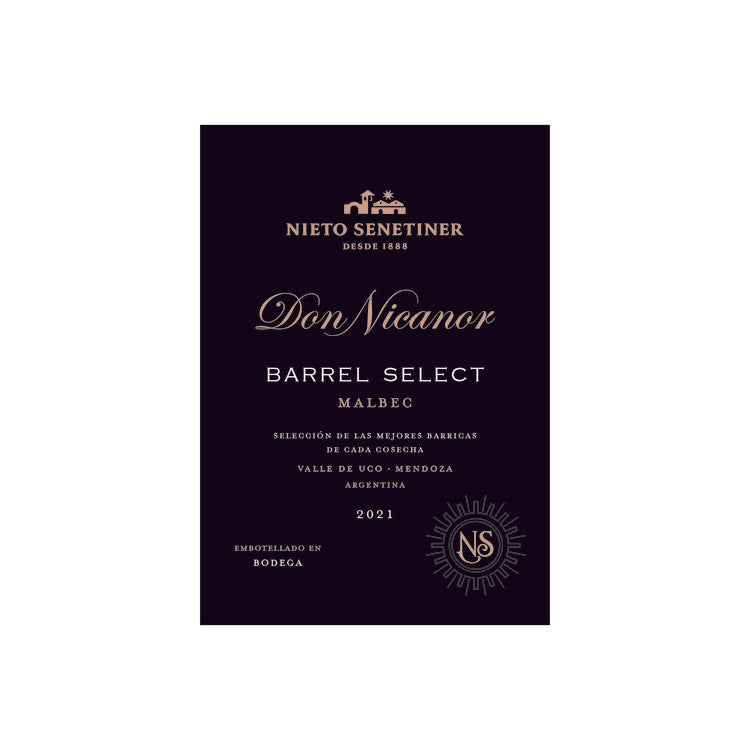 Don Nicanor Malbec Barrel Select Valle De Uco 2021 - 750ML