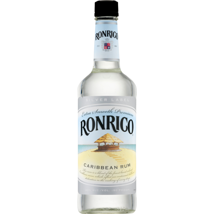 Ronrico Light Rum Silver Label 80 - 750ML