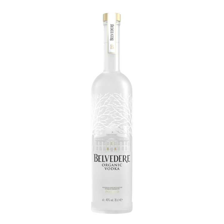 Belvedere Vodka Organic 80 Slim - 750ML - Front