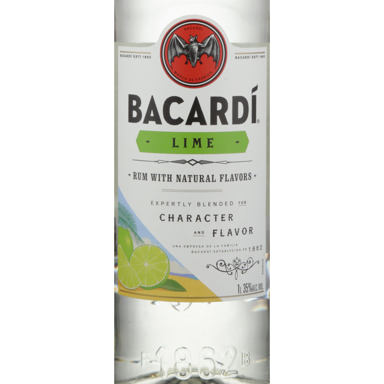 Bacardi Lime Flavored Rum 70 - 1.0L