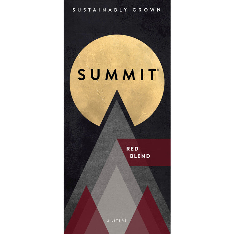 Summit Red Blend California - 3.0L - Front Label