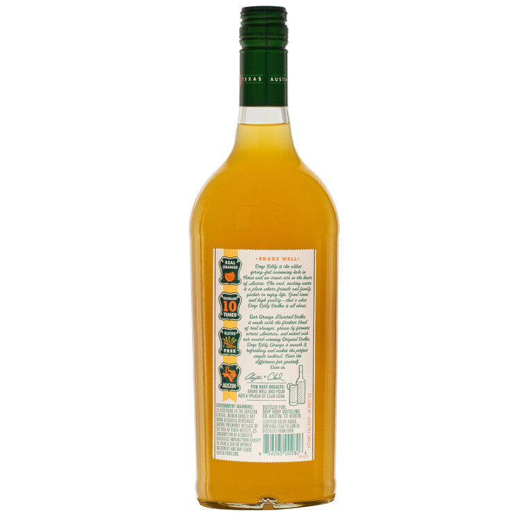 Deep Eddy Orange Flavored Vodka 70 - 1.0L