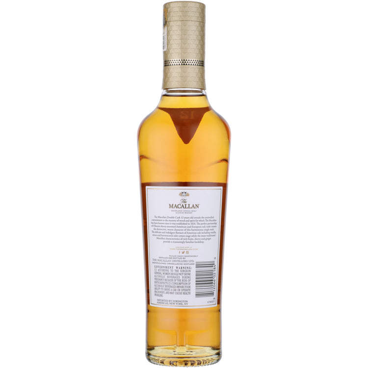 The Macallan Single Malt Scotch Double Cask 12 Yr 86 - 375ML