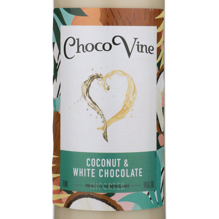 Chocovine Coconut & White Chocolate Holland - 750ML - Front Label