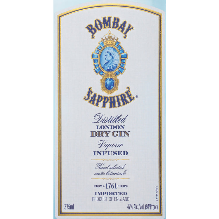 Bombay London Dry Gin Sapphire 94 - 375ML