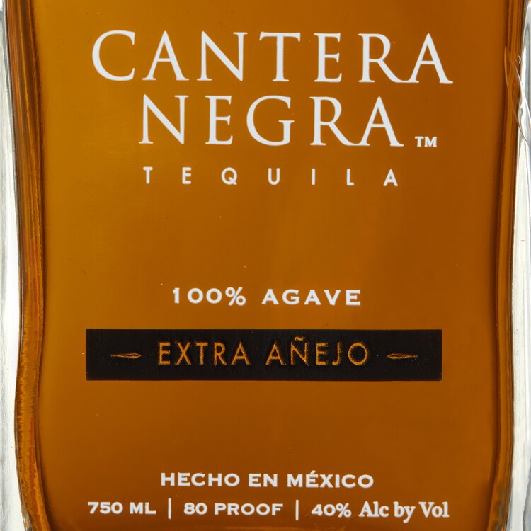 Cantera Negra Tequila Extra Anejo 80 - 750ML