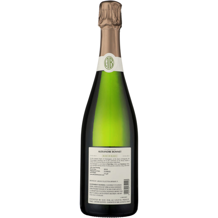 Alexandre Bonnet Extra Brut Blanc De Blancs Champagne - 750ML