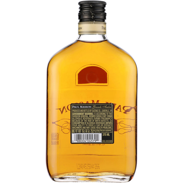 Paul Masson Brandy Grande Amber Vs 80 - 375ML