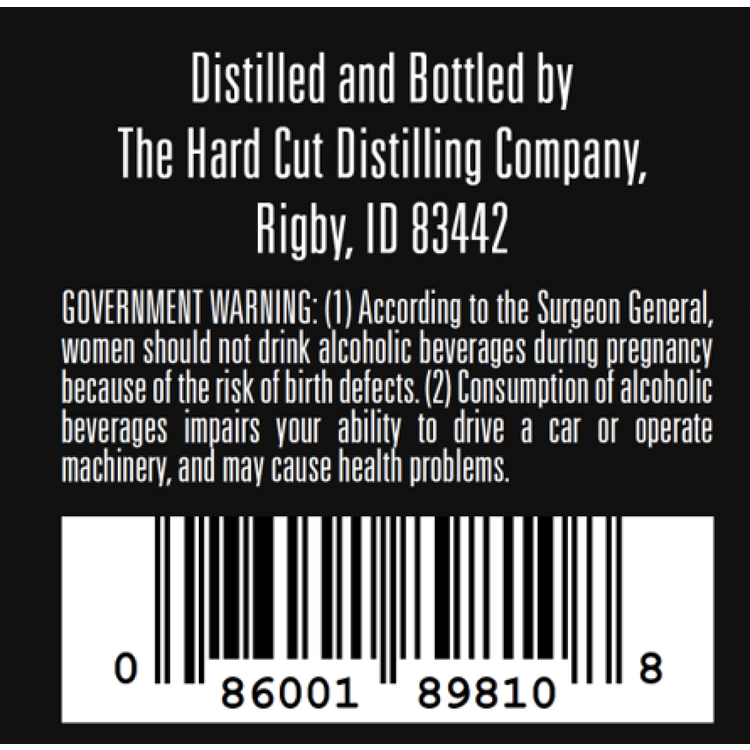Hard Cut Potato Vodka 90 - 700ML