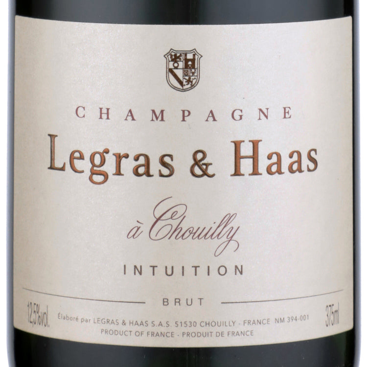 Legras & Haas Champagne Brut Intuition - 375ML
