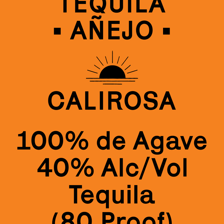 Calirosa Tequila Anejo 80 - 750ML