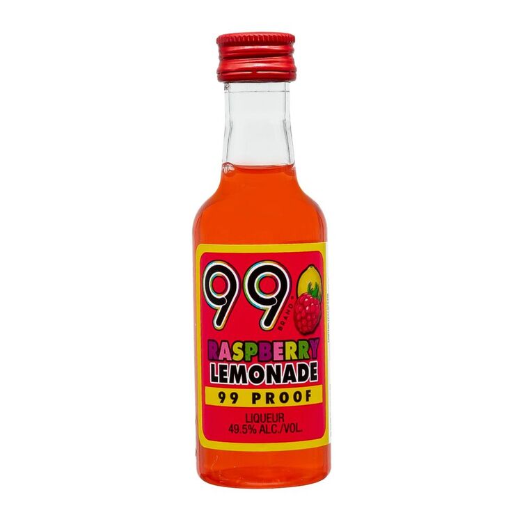 99 Brand Raspberry Lemonade Liqueur 99 - 50ML - Front