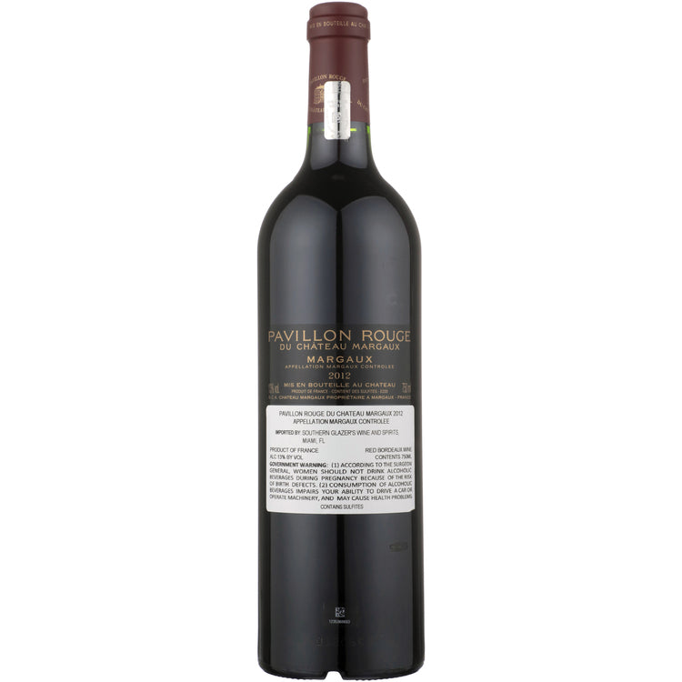 Pavillon Rouge Du Chateau Margaux Margaux 2012 Wood Box - 750ML