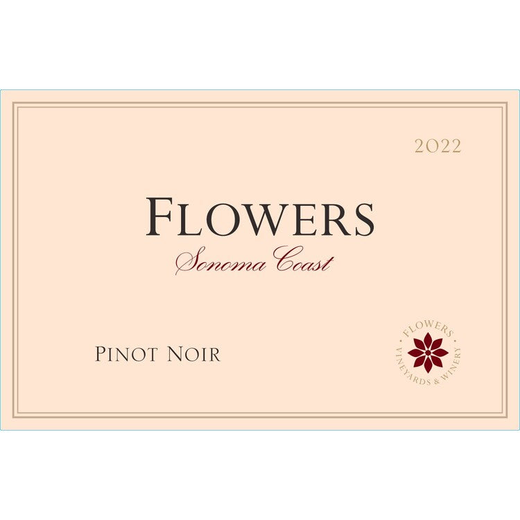 Flowers Pinot Noir Sonoma Coast 2022 - 750ML