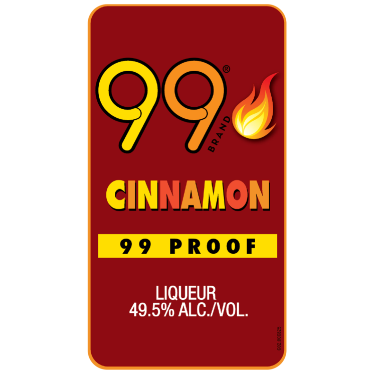 99 Brand Cinnamon Schnapps 99 - 375ML