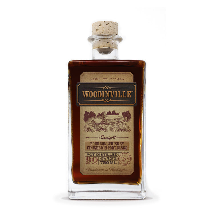 Woodinville Whiskey Co. Straight Bourbon Finished In Port Casks Specia - 750ML