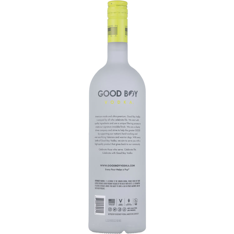 Good Boy Vodka 80 - 1.0L