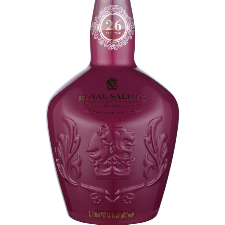 Royal Salute Blended Scotch Amarone Wine Cask Finish 26 Yr 80 - 750ML