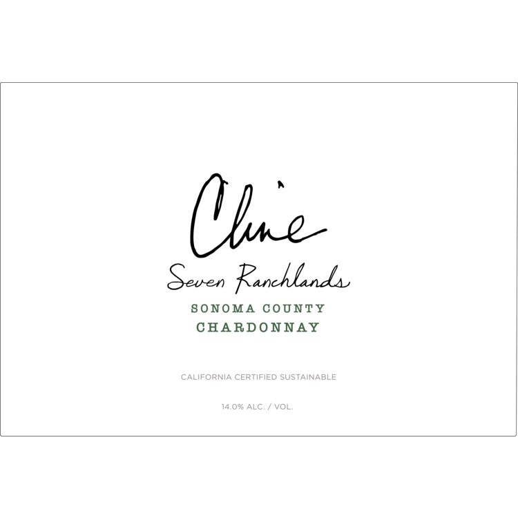 Cline Chardonnay Seven Ranchlands Sonoma County 2023 - 750ML