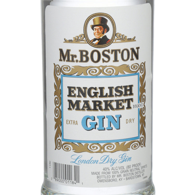 Mr. Boston English Market Gin Extra Dry 80 - 1.0L