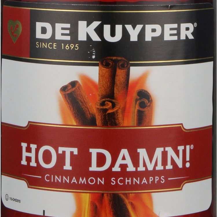Dekuyper Cinnamon Schnapps Hot Damn! 100 - 750ML - Front Label
