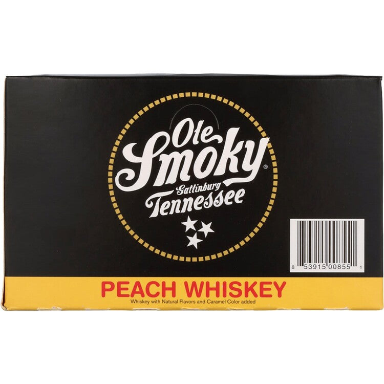 Ole Smoky Peach Flavored Whiskey Mountain Made 60 - 50ML