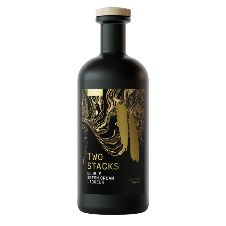 Two Stacks Cream Liqueur Double Irish Cream Liqueur 35 - 700ML - Front