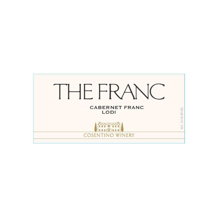 Cosentino Winery Cabernet Franc The Franc Lodi 2022 - 750ML