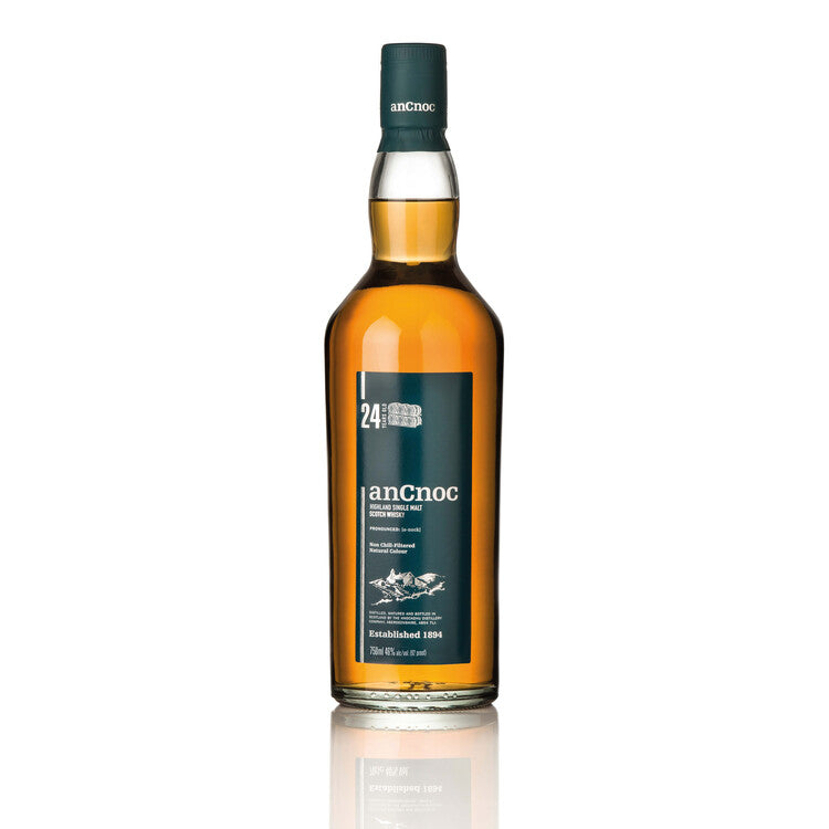 Ancnoc Single Malt Scotch 24 Yr 92 - 750ML