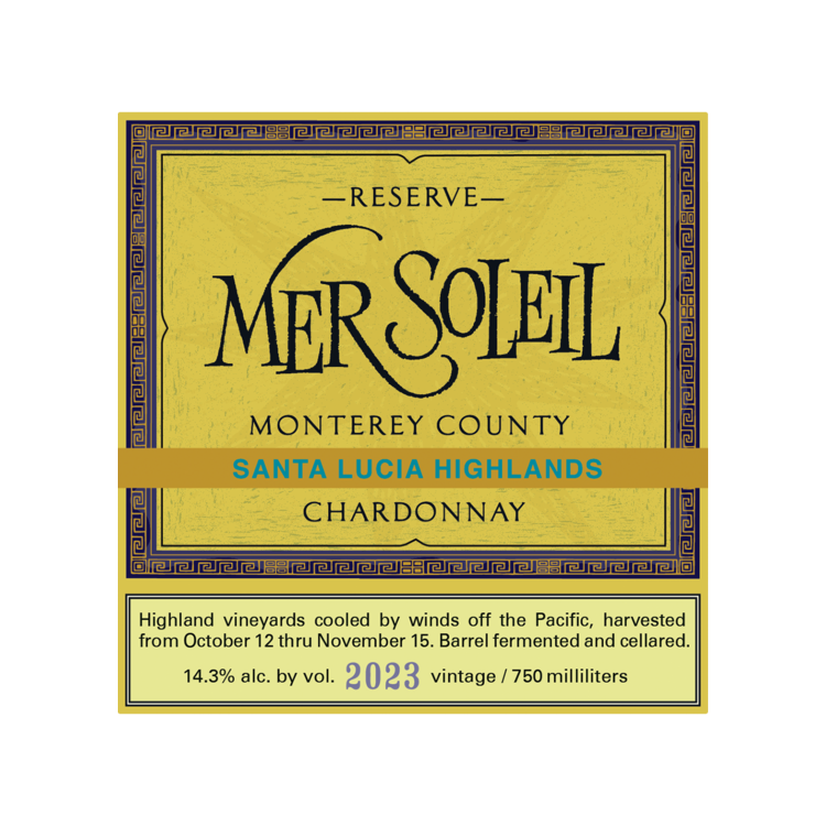 Mer Soleil Chardonnay Reserve Santa Lucia Highlands 2023 - 750ML