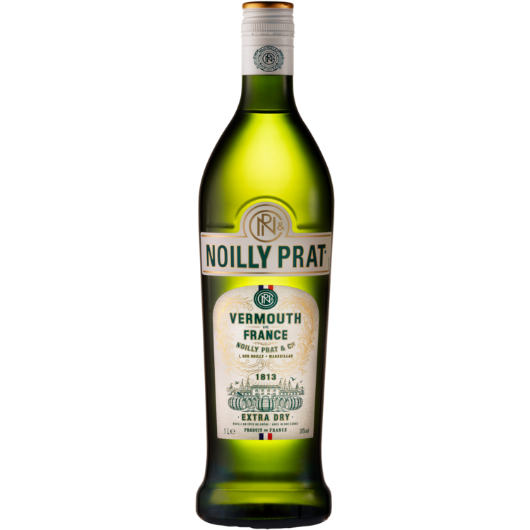 Noilly Prat Vermouth Extra Dry - 1.0L - Front