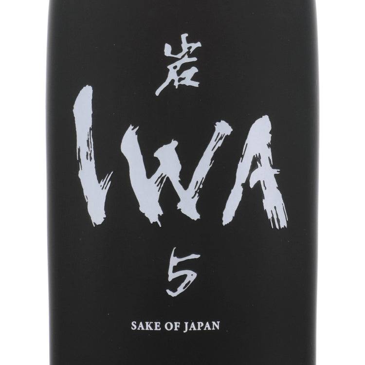 Iwa 5 Junmai Daiginjo Sake Assemblage 4 W/ Gift Box - 720ML - Front Label