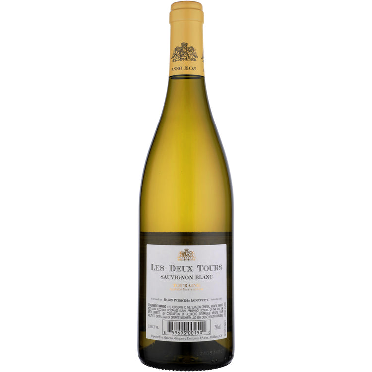 Les Deux Tours Sauvignon Blanc Touraine 2023 - 750ML