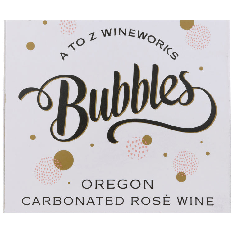 A To Z Wineworks Sparkling Rose Bubbles Oregon - 250ML
