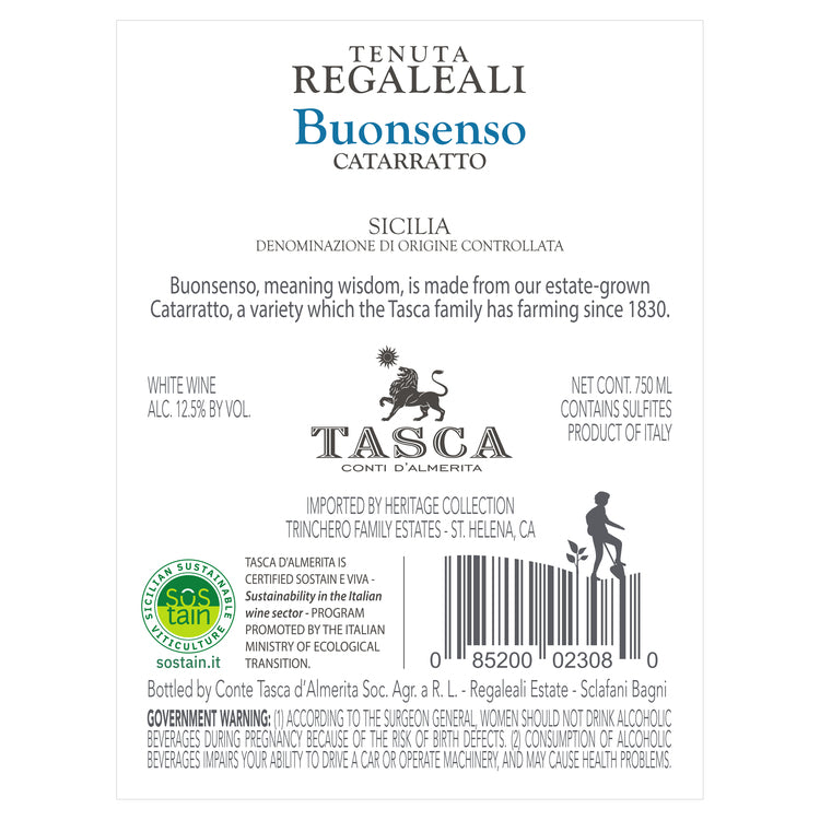 Tenuta Regaleali Catarratto Buonsenso Sicilia 2023 - 750ML