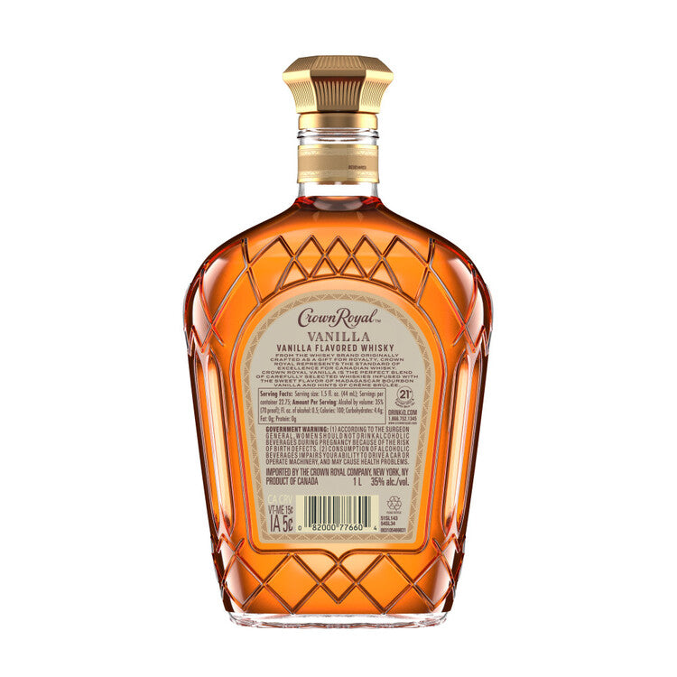 Crown Royal Vanilla Whisky Canadian 70 - 1.0L