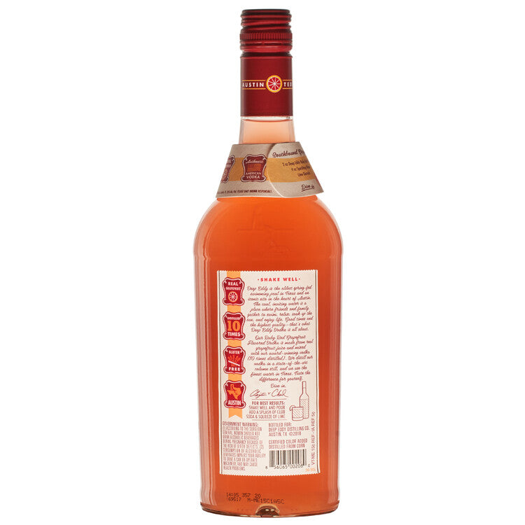 Deep Eddy Ruby Red Grapefruit Flavored Vodka 70 - 750ML