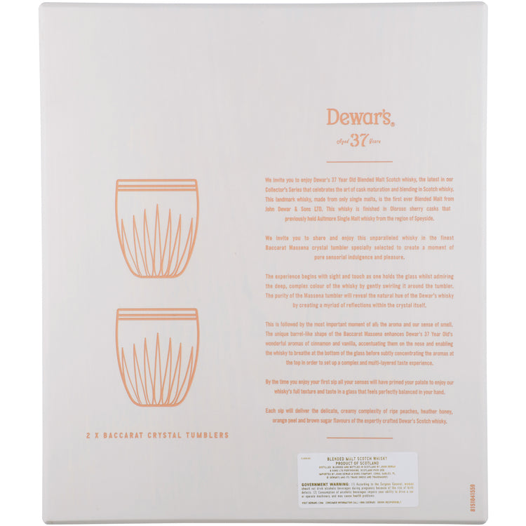 Dewar'S Blended Scotch Double Double Aged For Ultimate Smoothness Aged - 375ML