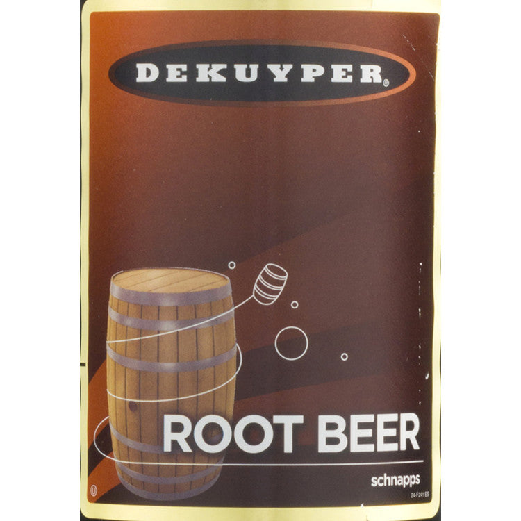 Dekuyper Root Beer Schnapps 40 - 1.0L - Front Label