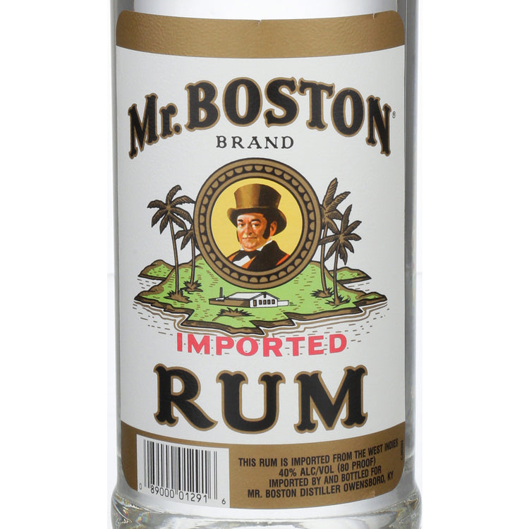 Mr. Boston Silver Rum 80 - 1.0L
