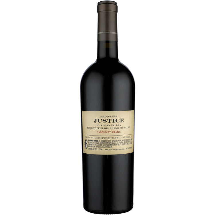 Justice Cabernet Franc Frontier Beckstoffer Dr. Crane Vineyard Napa Va - 750ML