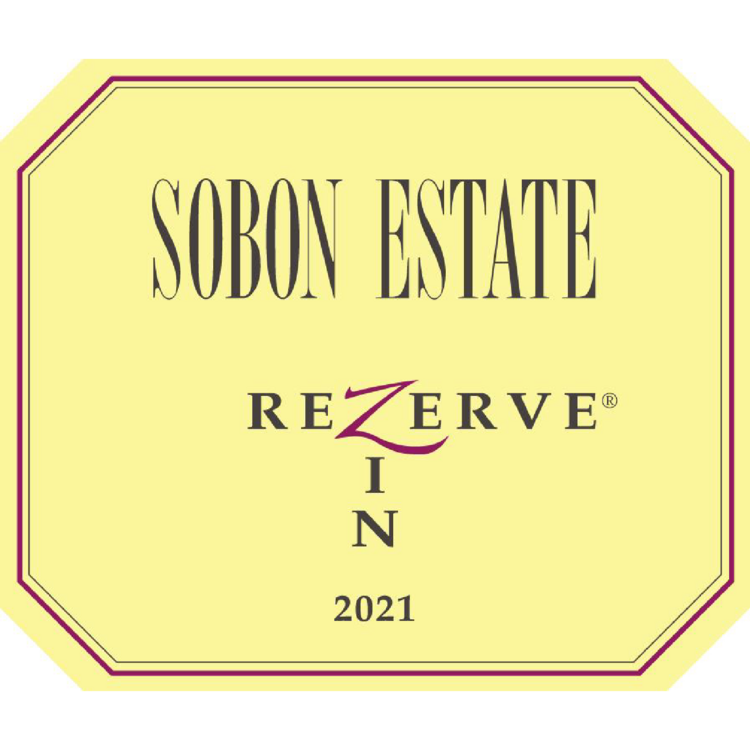 Sobon Estate Zinfandel Rezerve Amador County 2021 - 750ML