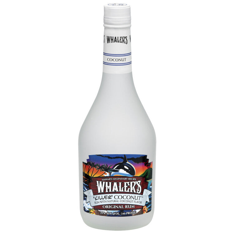 Whalers (Hh) Coconut Flavored Rum Killer Coconut 40 - 750ML