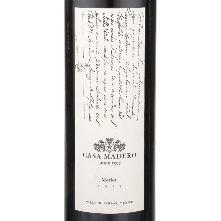 Casa Madero Merlot Valle De Parras - 750ML - Front Label