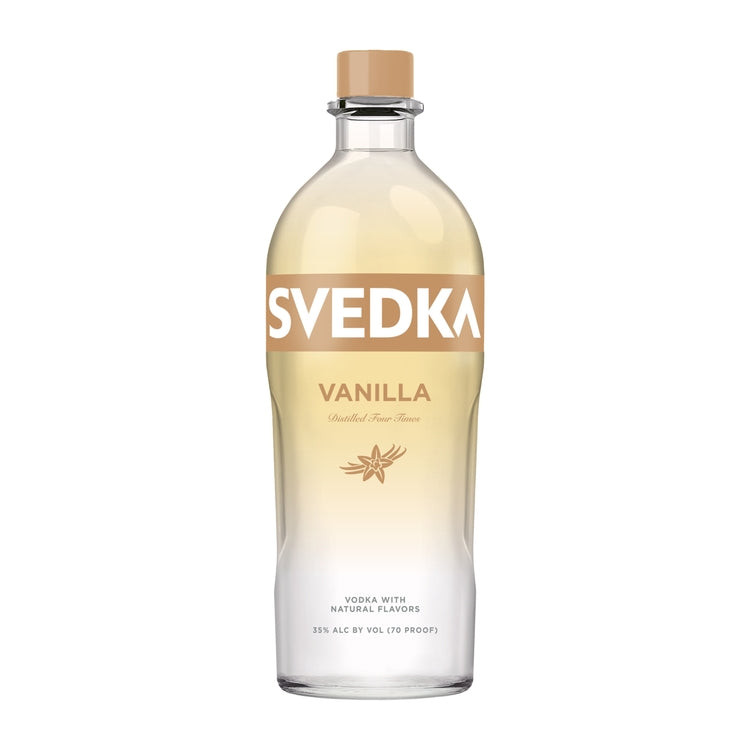 Svedka Vanilla Flavored Vodka 70 - 1.75L - Front