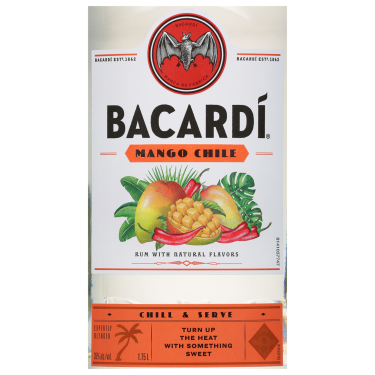 Bacardi Mango Chile Flavored Rum 70 - 1.75L