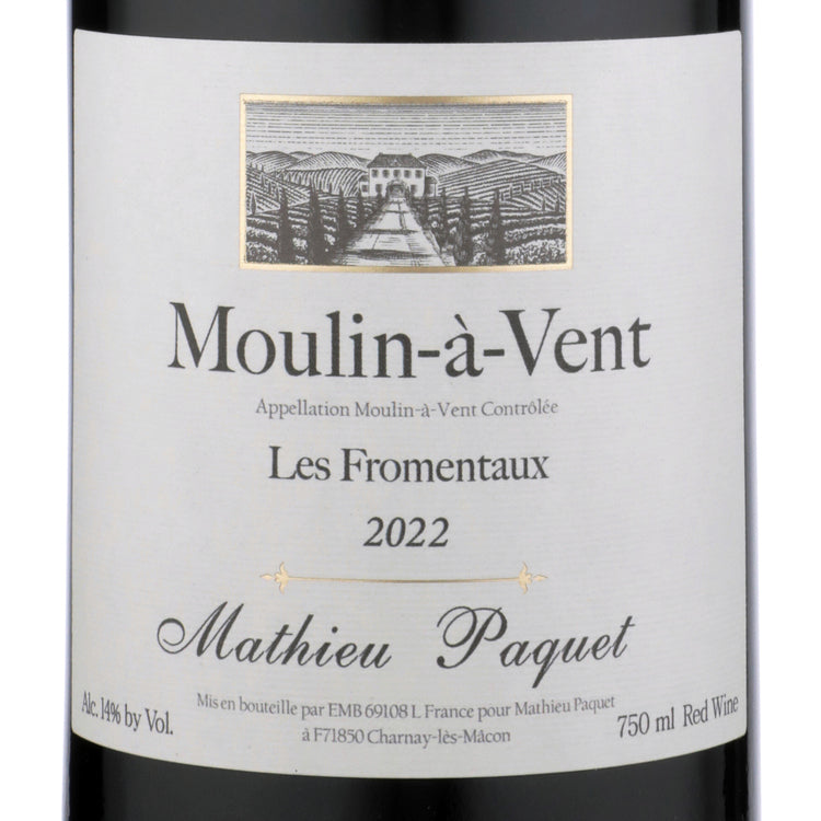 Mathieu Paquet Moulin A Vent Les Fromentaux 2022 - 750ML