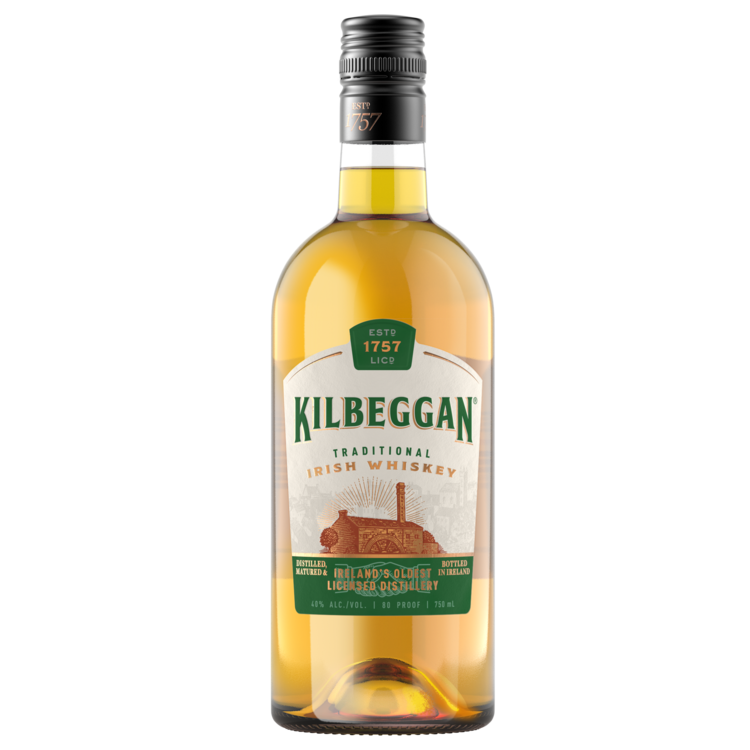 Kilbeggan Blended Irish Whiskey 80 - 750ML